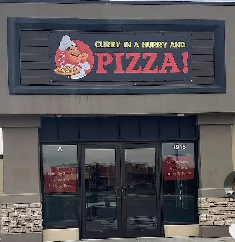Curry in a Hurry and Pizza